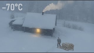 Download Lagu The Blizzard Hit Suddenly... Shelter in an Abandoned Mountain Cabin MP3