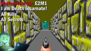 Wolfenstein 3D: E2M1 (100%) (No Commentary)