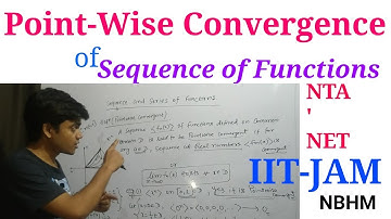 Convergence of Sequence of Functions|Point-Wise Convergence|Csir_NTA NET|IITJAM|NBHM|BSC|MSC Maths