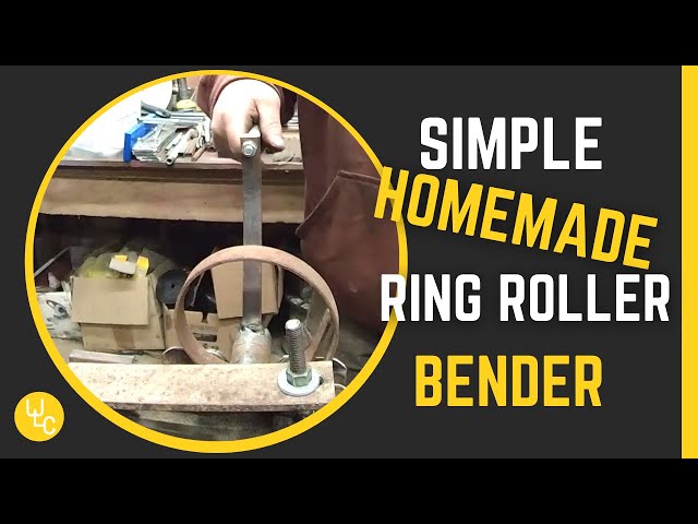 Making a Metal Roller Bender (Ring Rolling Machine) 