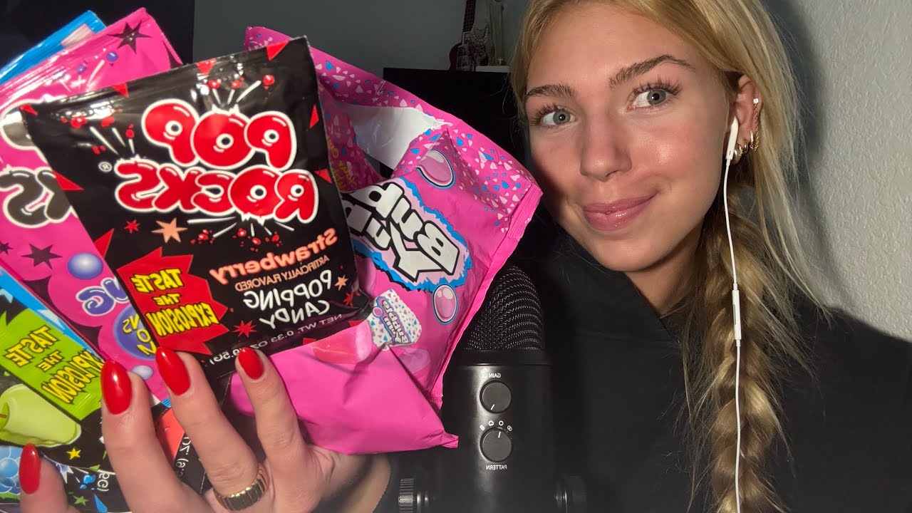 Asmr Pop Rocks ASMR with pop rocks & bubble gum!! - YouTube