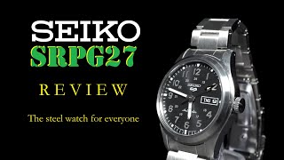 Seiko SRPG27 | Automatic Steel Field Watch | A Great Option for Any Watch Collector by Degenerate Watch Addict 1,314 views 5 months ago 4 minutes, 58 seconds