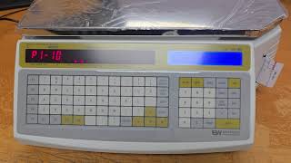 7 - Create and Edit a PLU - LS100 Scale