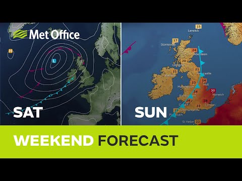 Weekend weather - Heating up and pouring down 21/07/22