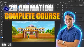 2D Animation Full Course in Urdu/Hindi | Day 20 of our 2D Animation Course using Adobe Animate CC!