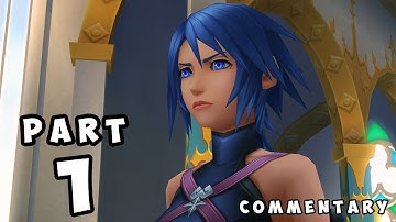 Kingdom Hearts Birth by Sleep Final Mix - Aqua - Land of Departure Part 1 Commentary Walkthrough