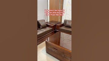 Hoàn thành đơn hàng sofa chân pháo da carola cho a Thuấn ở Bắc Ninh #dogomanhmoc #sofago #banghego