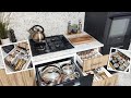 KITCHEN CLEANING TIPS - منظمات وأواني تعطي الإشراقة لمطبخك💪ترتيب وتنظيف مطبخي بشكل أسرع وبأقل تكلفة