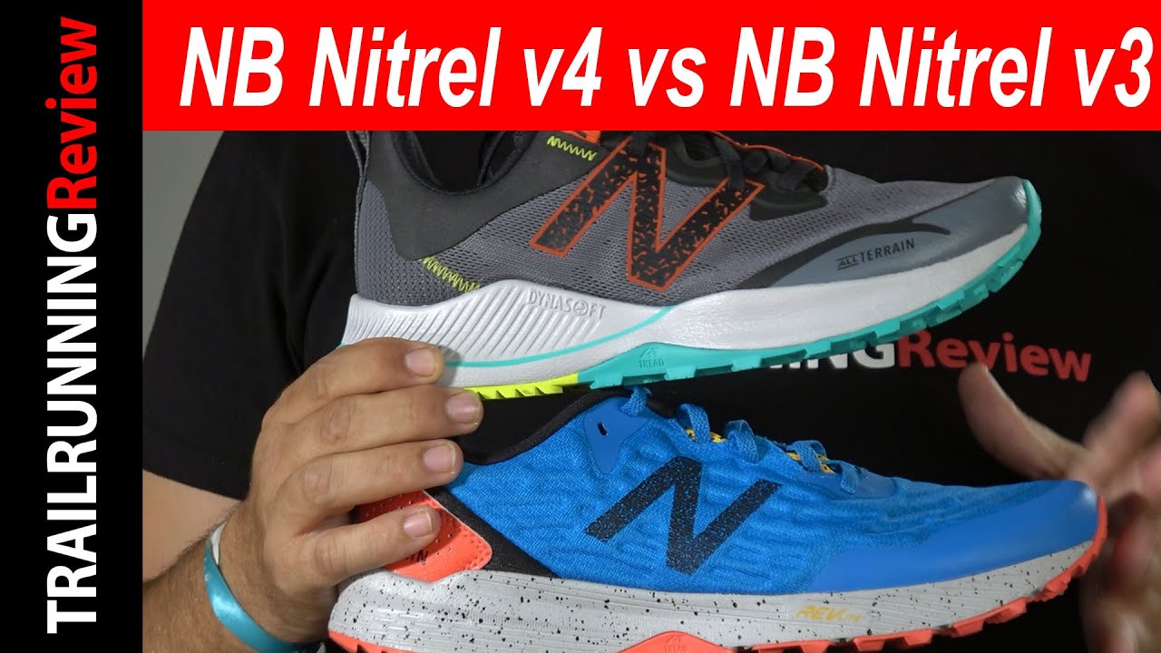 New Balance Nitrel v4 vs New Balance Nitrel v3