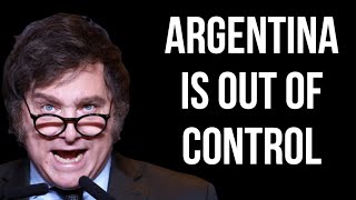 Argentina Out Of Control - 254% Inflation Is Worlds Highest Peso Crashes Reform Bill Struggles