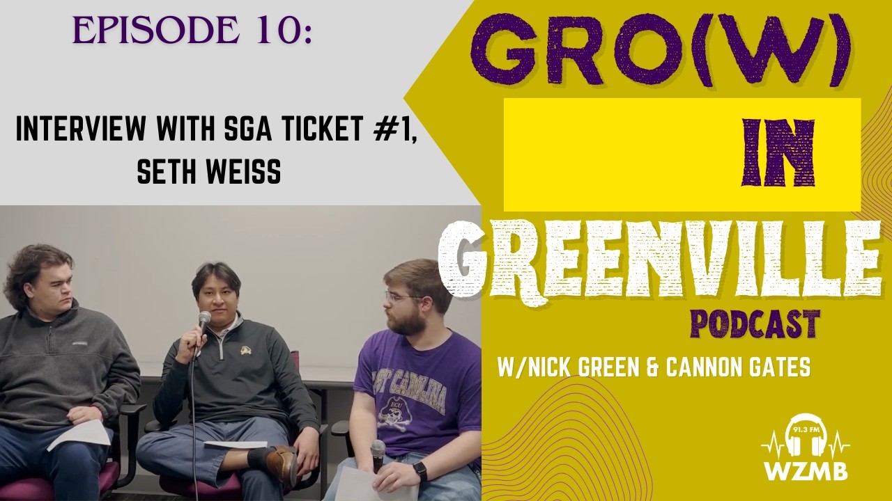 GRO(W) In Greenville: Seth Weiss SGA Ticket #1