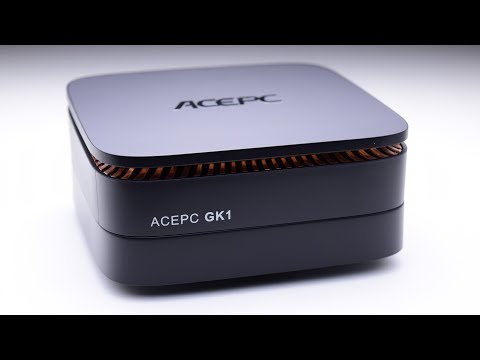 ミニPC ACEPC GK3V GK3V: A mini-PC with a 2.5-inch drive slot and a VGA output