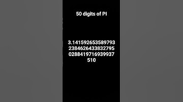 50 digits of PI #pi #pimath #shortsfeed  #math #mathematics #mathshorts #mathpi #maths #fyp #fypシ#fy
