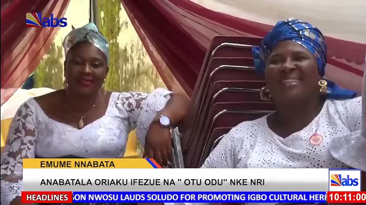Anabatala Oriaku Ifezue Na 'Otu Odu' Nke Ndị Nri
