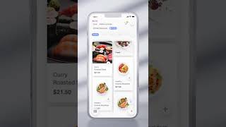 Order Food App Clean UI Design