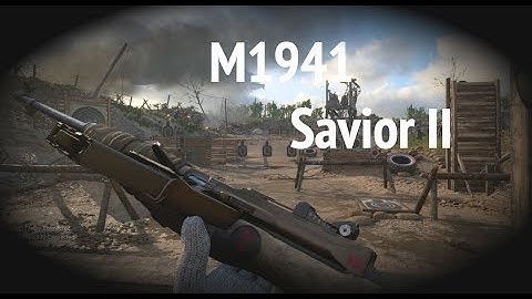 Call of Duty WW2 - HEROIC Weapon   M1941    Savior II  display