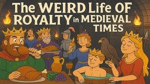The WEIRD Life of Royalty in Medieval Times  Sleepy History for Sleep
