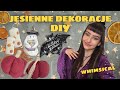 6 POMYSŁÓW NA JESIENNE DIY 🔮🐈‍⬛ DEKOROWANIE POKOJU ✨