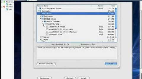 vmware: running mac leopard on windows 7