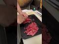 極上本マグロをねぎる…正真正銘これが本物の「ネギトロ巻き」だ! #sushi #寿司