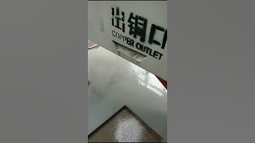 Demonstration video/How do electrostatic separator machine work for metal and plastic mixtures