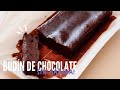 PASTEL/BUDÍN DE CHOCOLATE SIN HARINA