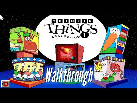 Thinkin' Things Collection 1 (1993/1994) Walkthrough (DOSBox online emulation)