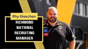 Richmond National Recruiting Manager Rhy Gieschen gives us little info of how the draft went down