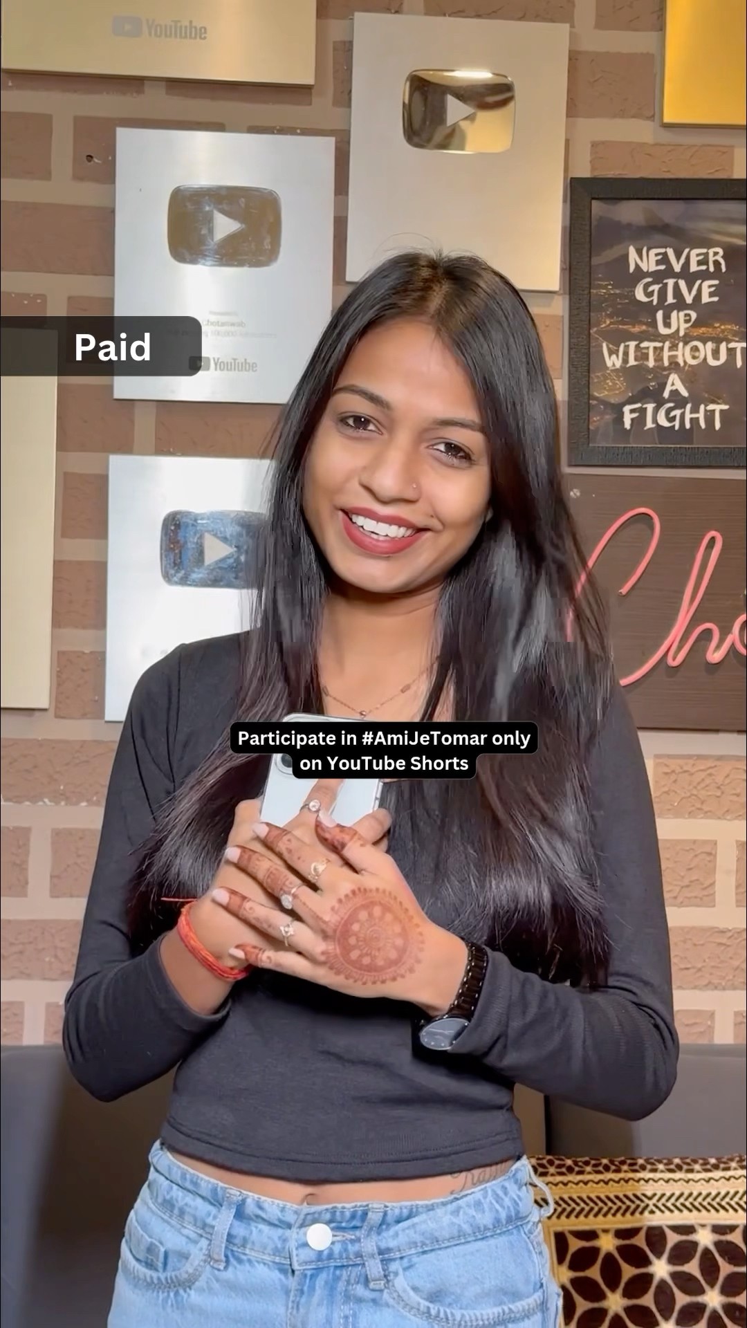 #Ad Participate in #AmiJeTomar only on YouTube Shorts. #TrendingOnShorts #Shorts