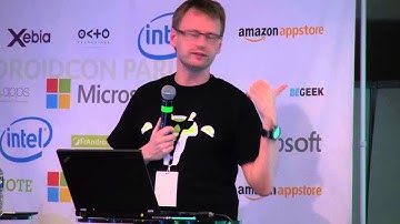 The Android Native Development Kit (en) - Alexander Weggerle, Intel - Droidcon Paris 2014