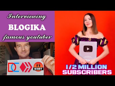 Interviewing BLOGIKA a famous youtuber with 1/2 million subscribers !