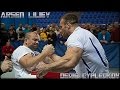 Arsen LILIEV vs Denis CYPLENKOV ARM WRESTLING SUPER MATCH 2013