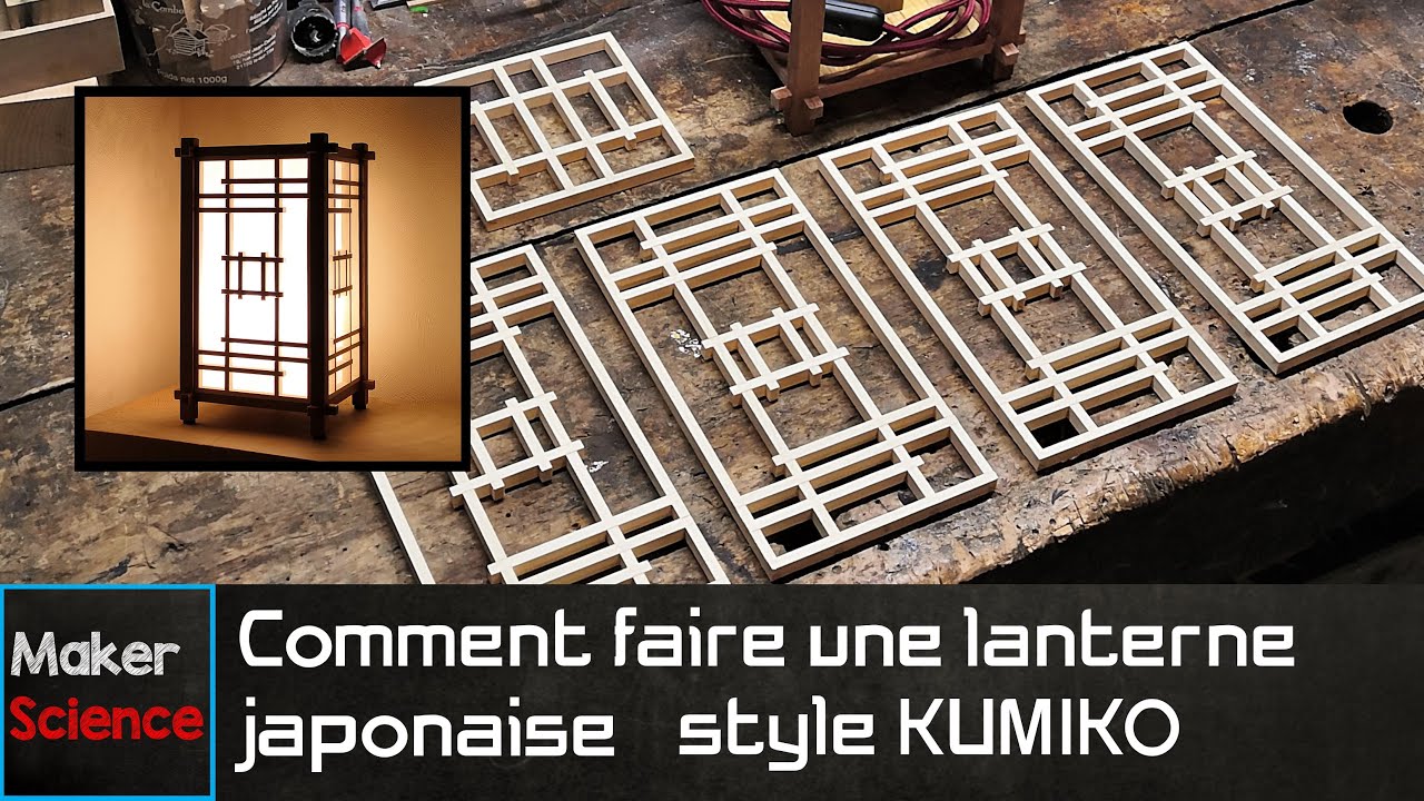 #DIY Comment faire une Lanterne Japonaise style KUMIKO