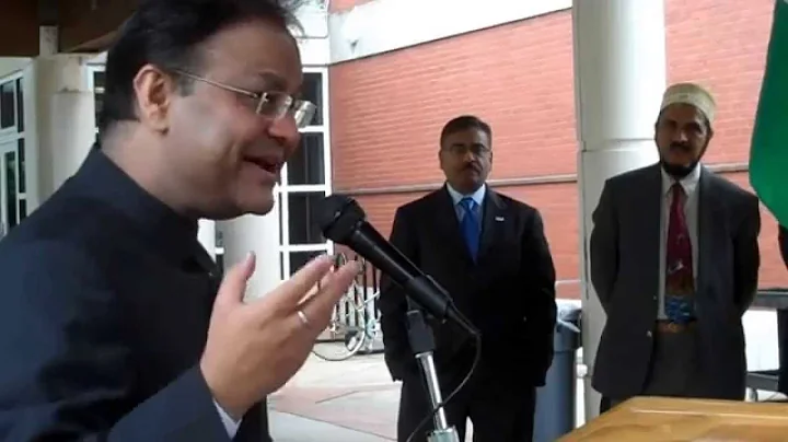 Consul General of India @Atlanta Nagesh Singh pays...