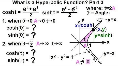 Calculus 2: Hyperbolic Functions (3 of 57) What is a Hyperbolic Function? Part 3