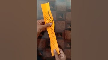 How To Make Paper Border design /Easy #paper #cutting #DIY #artoftheday #craftidea