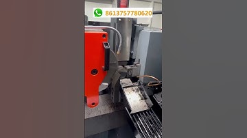 Fast & Precise: Steel Bar Sawing Machine! # band saw machine # circular saw