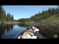 Northern Ontario River Canoe trip The Nat River (Middle Part) 2013