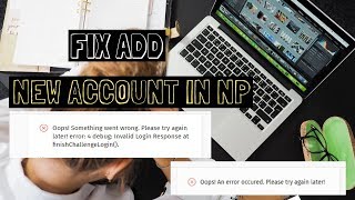 Fix New Account Cant Login To Nextpost