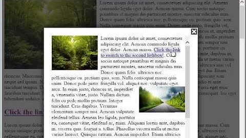 Pure CSS3 Content LightBox with Responsive Design