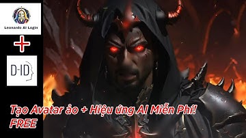 Tạo avatar ảo cực ngầu. Unleash Your Creativity: Make FREE Virtual Avatar with Leonardo AI and D-ID