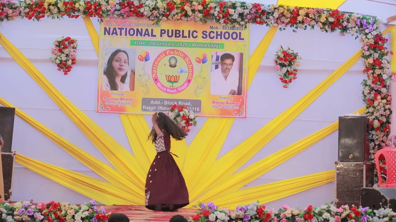 Naino bale ne dance performance by National Public School , Rajgir 