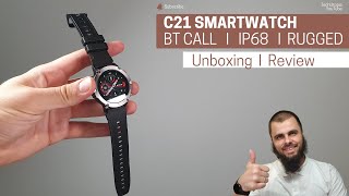 C21 smartwatch Review I Bluetooth Calling Heart Rate Blood Pressure SpO2 Monitor I IP68 Waterproof screenshot 5