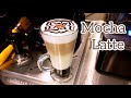 How to make mocha latte  barista training 