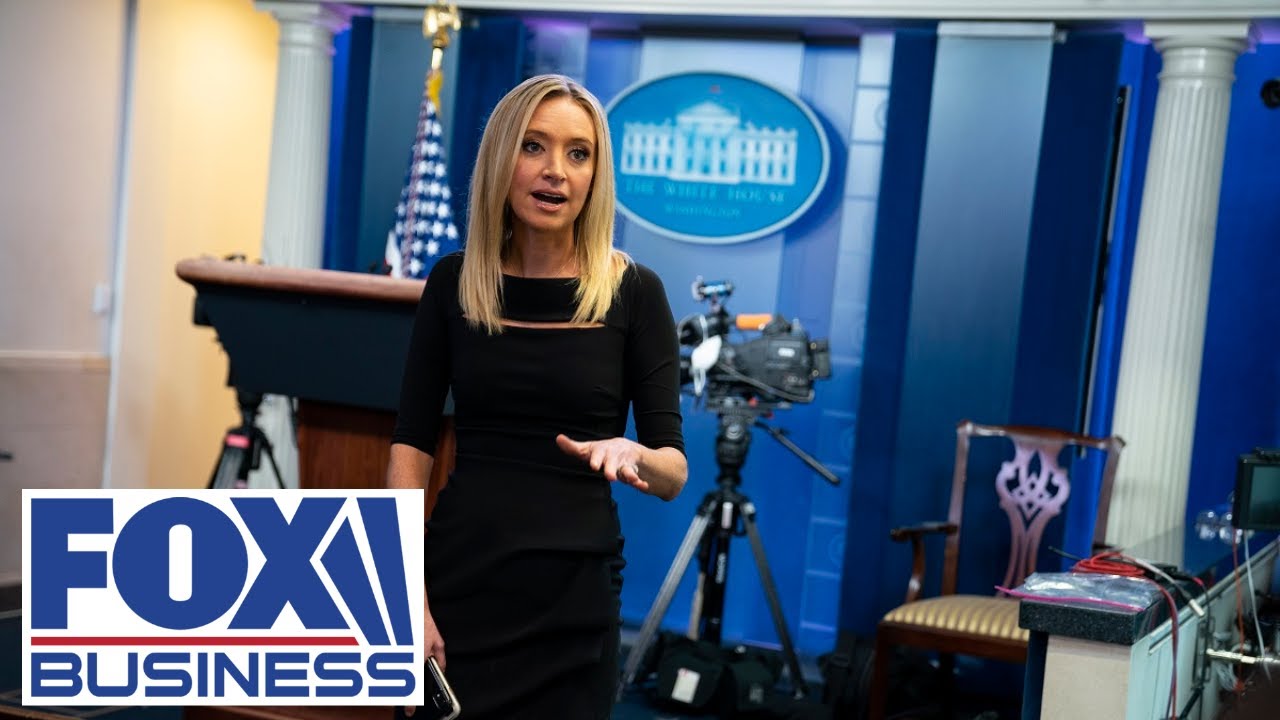 Kayleigh McEnany holds her first White House press briefing