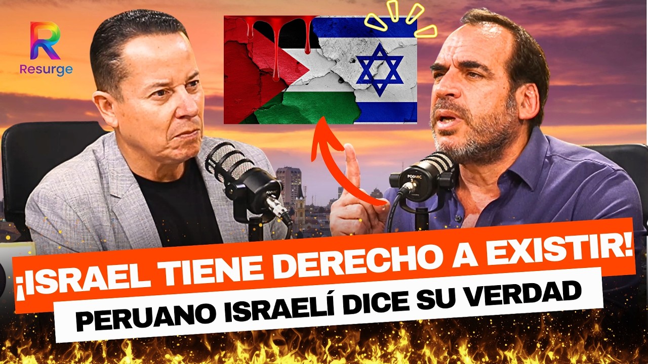 💥 ¡ROMPE EL SILENCIO! PERUANO ISRAELÍ DESMONTA ACUSACIONES CONTRA ISRAEL Y DISPARA CONTRA HAMÁS