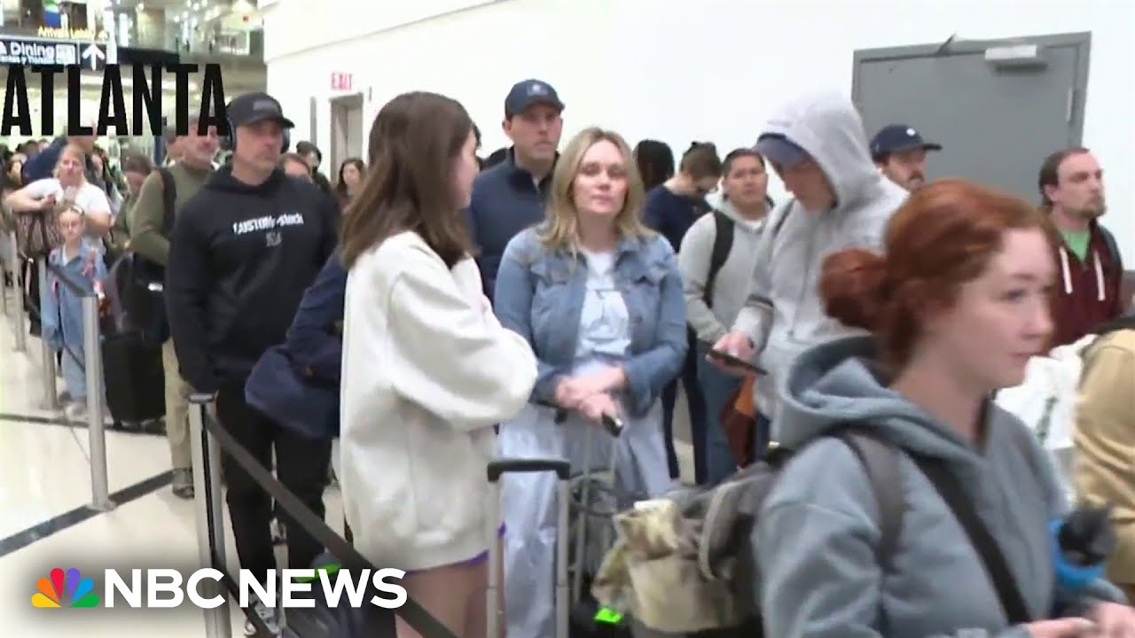 DHS Shutdown leads to long security lines