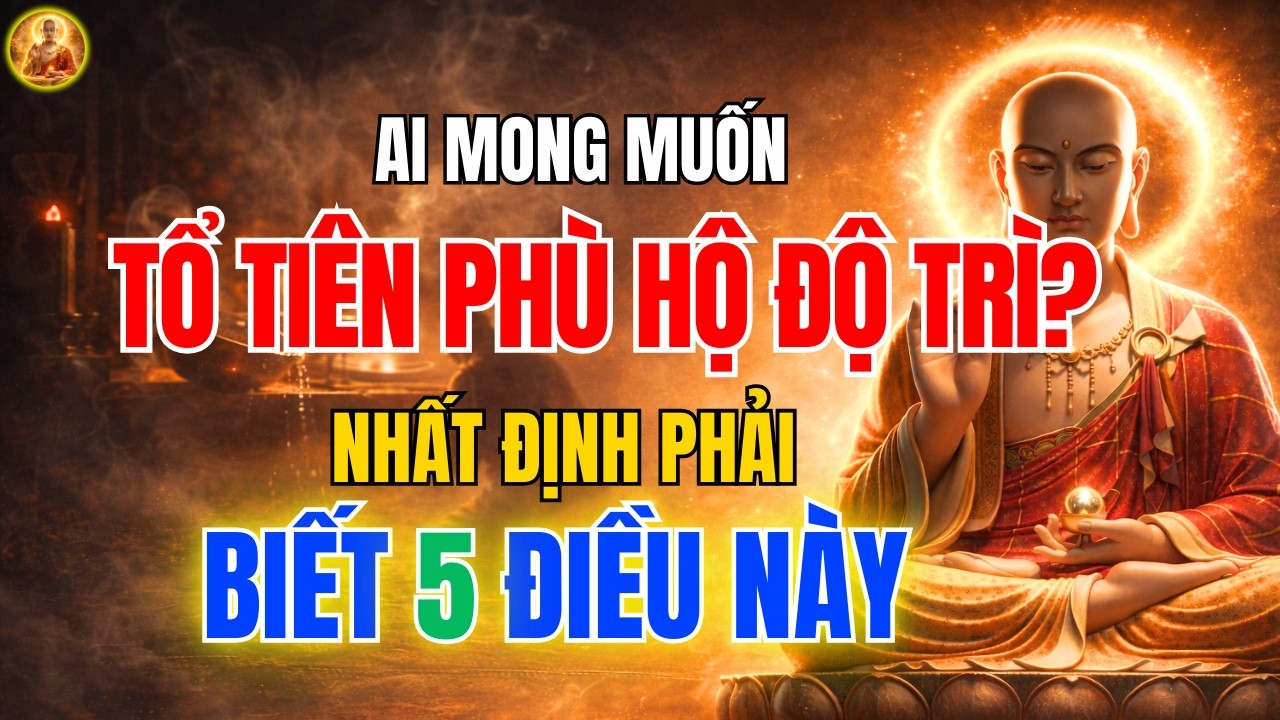 Kinh Địa Tạng Dạy Tu Tại Gia 🙏 Ai Biết 5 Điều Này, Gia Đạo Bình An, Phước Báu Tăng Trưởng
