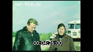 1981г. совхоз Талдом. Талдомский район Московская обл