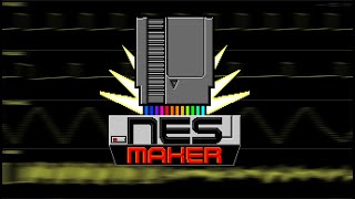 NESmaker Shooter Tutorial Music Pak [FamiTracker NES 2A03] - Oscilloscope View